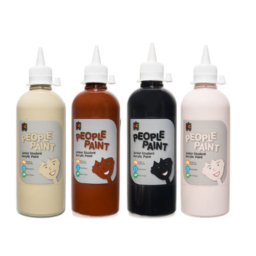 EC People Skin Tone Paint 500ml Set of 4