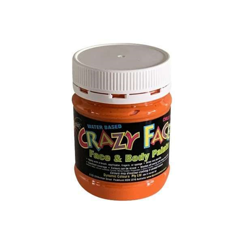 Crazy Face Paint - Orange