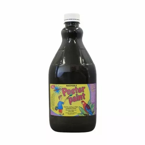 Dynamic Colours Poster Paint 2 Litres - Black
