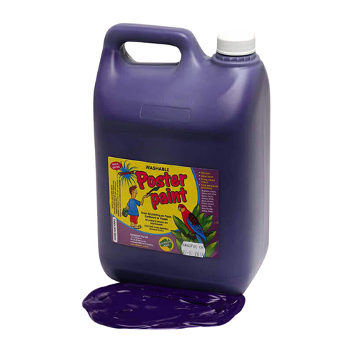 Dynamic Colours Poster Paint 5 Litres - Purple