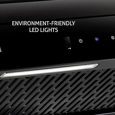 GLEN COOKER HOOD 6062BL AUTO CLEAN 60CM 1200MQ