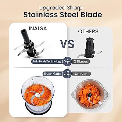 Inalsa Mini Chopper Bullet Inox Inalsa Mini Chopper Bullet Inox