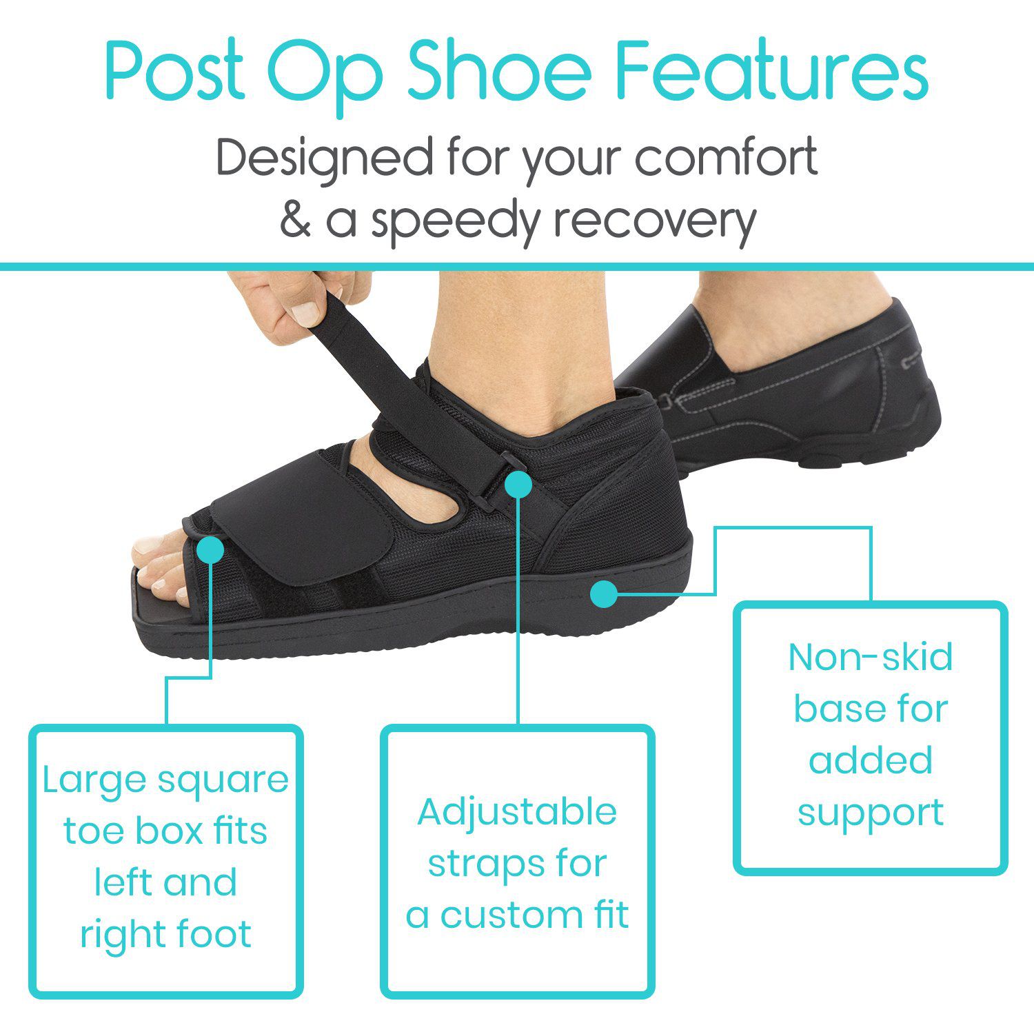 Post Op Shoe Open Toe HCPCs L3260