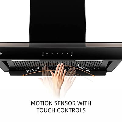 GLEN COOKER HOOD 6062BL AUTO CLEAN 60CM 1200MQ