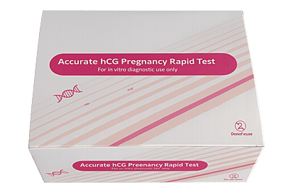 hCG Pregnancy Test Cassettes by Healgen 25/Box hCG Pregnancy Test Cassettes by Healgen 25/Box