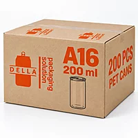 200ml A16 PET Cans Box of 200