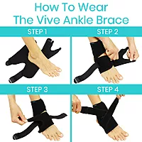 Standard Ankle Brace (No Lace) HCPCs A4467