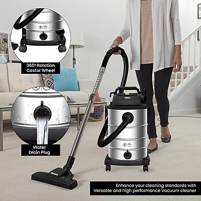 Inalsa Wet and Dry Vacuum Cleaner with Blower Function Machine,Industrial Vacuum Cleaner Heavy Duty ( MasterVac 42 ) Inalsa Wet and Dry Vacuum Cleaner with Blower Function Machine,Industrial Vacuum Cleaner Heavy Duty ( MasterVac 42 )