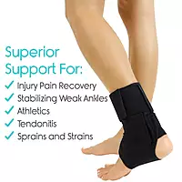 Laced Ankle Brace HCPCs L1902