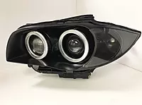 BMW E82 / E88 Pre-LCI 1 Series Round Ring Vision Retrofit (2008β2010 | Xenon Only)