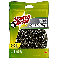 FIBRA ESPIRAL METÁLICA SCOTCH BRITE