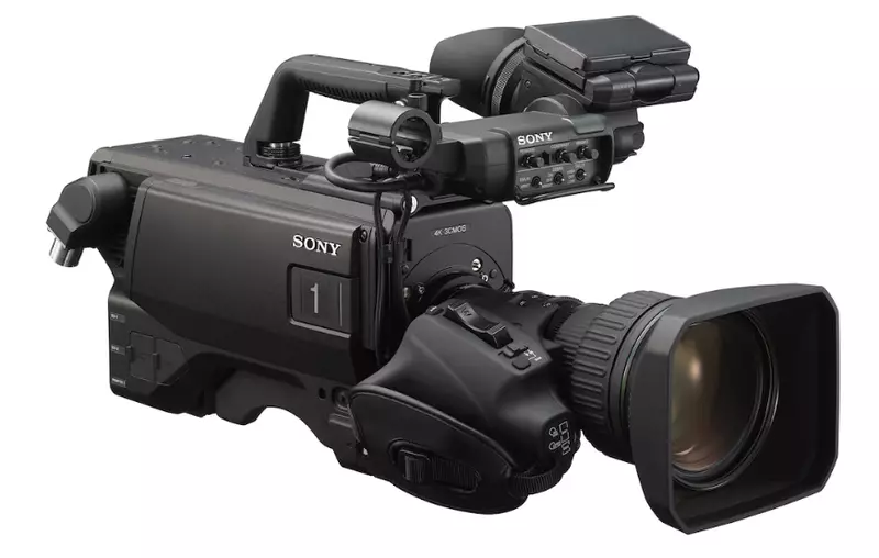 Sony HDC-3500H//U - 4K/HD Portable Studio Camera Head Without Side Panel