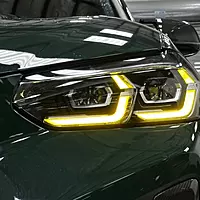 CSL Yellow DRL Upgrade – F97 X3M / F98 X4M / G01 X3 (2018–2022+ LED Headlights)