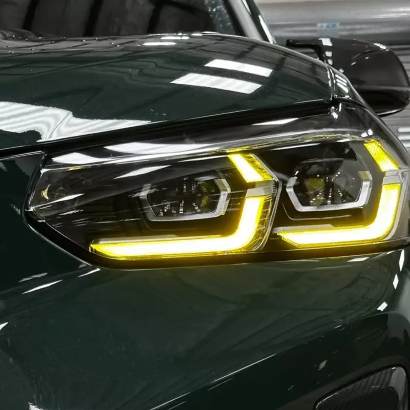 CSL Yellow DRL Upgrade – F97 X3M / F98 X4M / G01 X3 (2018–2022+ LED Headlights)