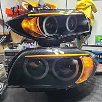 Pre-Built Round Ring Retrofit β E82 E88 Pre-LCI 1 Series (2008β2010 Xenon Only)