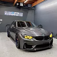 Pre-Built F8X M3 M4 / F32 4 Series Headlights β CSL Yellow DRL (2014β2017 Xenon Only)