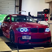 Pre-Built Round Ring Retrofit β E82 E88 Pre-LCI 1 Series (2008β2010 Xenon Only)