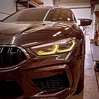 CSL Yellow DRL Upgrade β F9X M8 / G1X 8 Series (2019+ Laser Headlights)