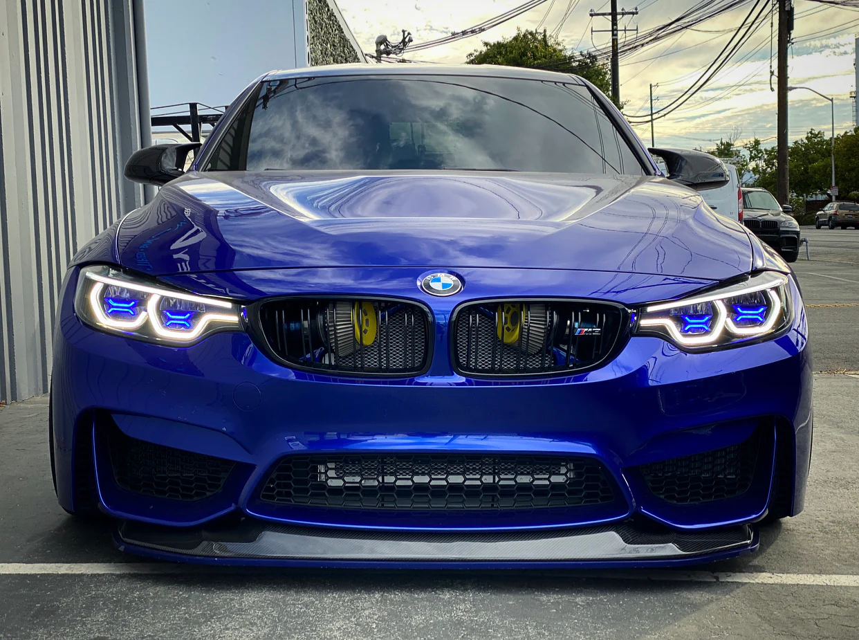 BMW F80 M3 / F82 M4 / F32 4 Series LED Eyebrow + Blackout + Concept X Retrofit