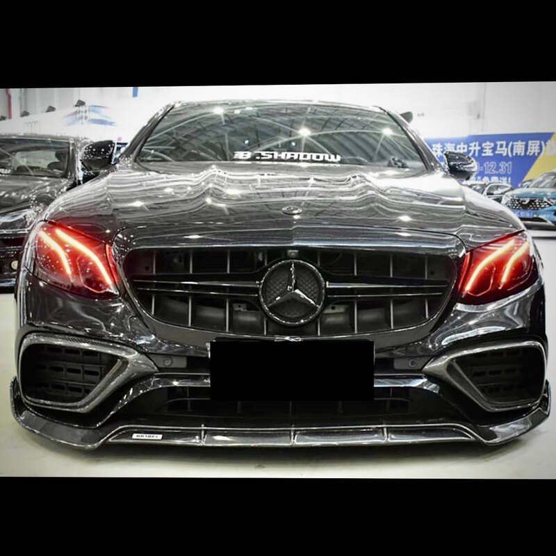 Mercedes E-Class W212/W213 RGB DRL Module Upgrade – Multicolor LED Headlight Mod via Bluetooth