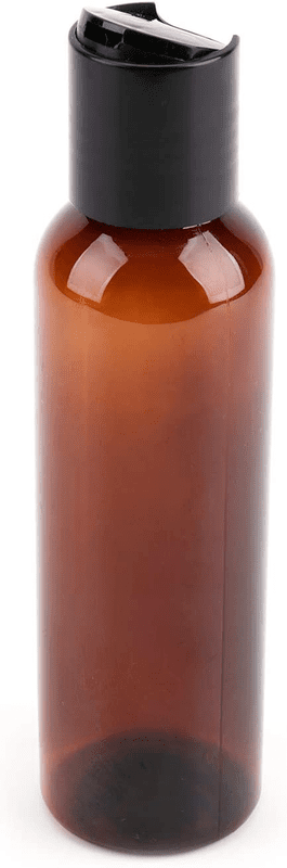 botellas plástico 4 oz ámbar