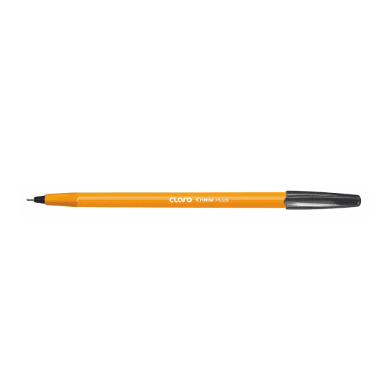 PEN: PEN168 - CLARO CROMA ORANGE 0.7 BLACK EACH