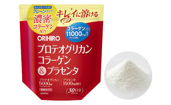 Orihiro Proteoglycan Collagen & Placenta 180g