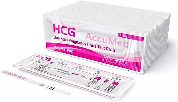 HCG PREGNANCY TEST STRIPS