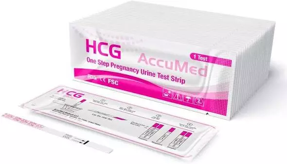 HCG PREGNANCY TEST STRIPS