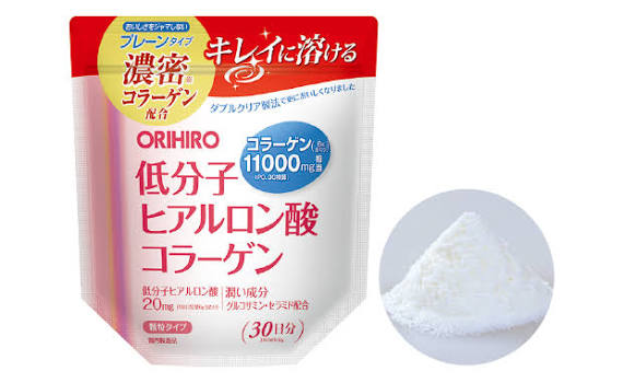 Orihiro High Density Collagen Beauty Powder With Hyaluronic Acid 180g