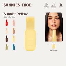Sunnies Face Hair & Body Mist - Sunnies Yellow