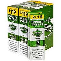 SWISHER SWEETS CIGARILLOS $1.19 (60 CIGARS)