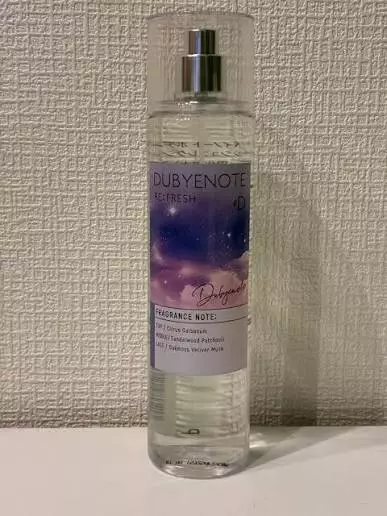 Dubyenote #D Body Mist
