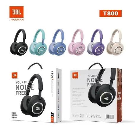 Jbl Wireless Stereo Headset T800 With Pure Bass And Spacial sound.