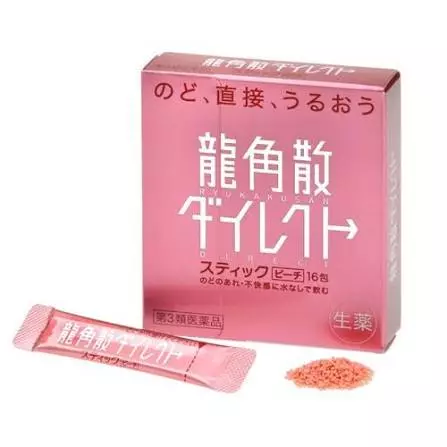 Ryukakusan Direct Stick Peach - Sore Throat