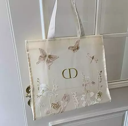 D!0r GWP Butterfly Tote Bag