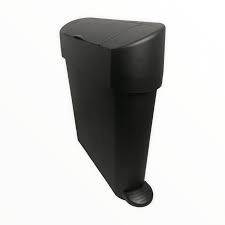 Harmony Slimline Black Pedal 22L Sani Bin