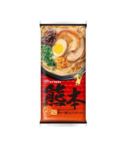 Marutai Kumamoto Ma-Yu Black Garlic Oil Tonkotsu Instant Ramen 2 Servings