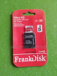 Frankdisk 128gb Ultra HD MicroSDHC UHS-I CARD With Adapter