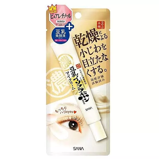 SANA Nameraka Honpo Soy Milk Isoflavone Wrinkle Eye Cream