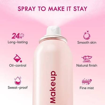 Sea Makeup Stayput Prime & Set Acne Setting Spray