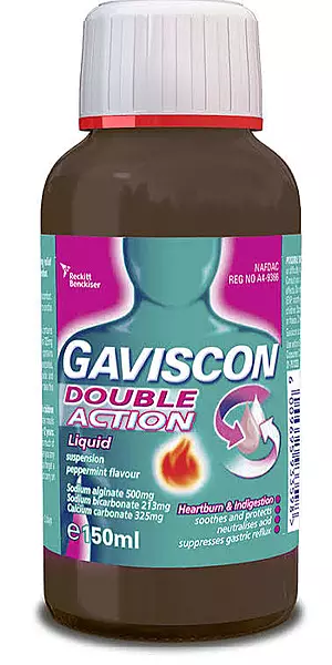 Gaviscon Double Action 500 213MG/ 325MG