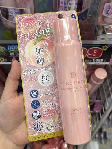 Momokirari UV Spray Peach 120ml