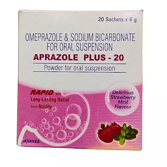 Aprazole Plus 20MG / 1680MG