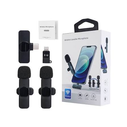 Lavalier Microphone Wireless Audio Video Recording Mini Mic For Type C