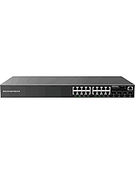 Grandstream Enterprise L2 16 port Managed GbE PoE+ Switch 240W