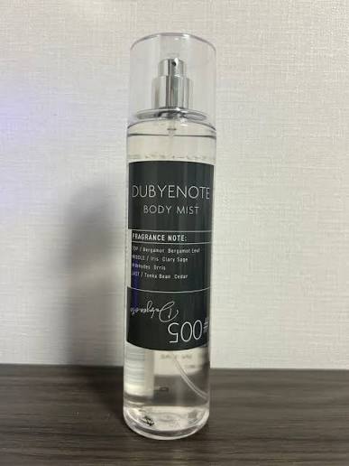 Dubyenote #005 Body Mist