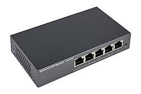 Grandstream Enterprise 5 port Unmanaged GbE PoE Switch - 60W