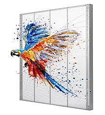 Hikvision Transparent LED Display Cabinet P.3.9 (Per SQM)