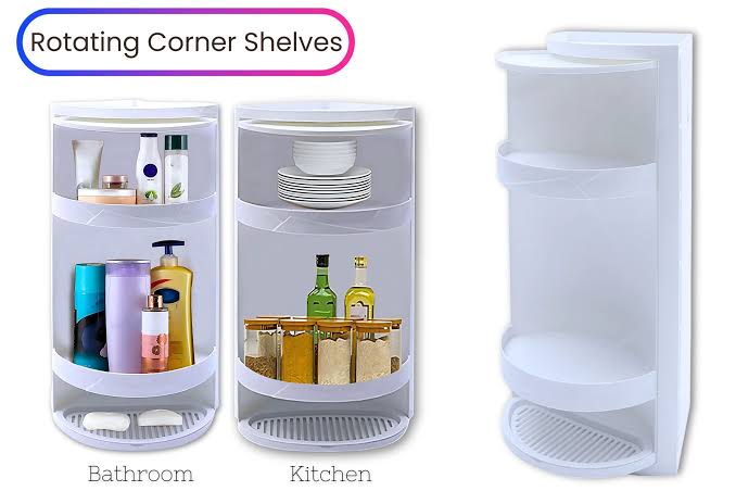 BATHROOM WALL CORNER ORGANIZER